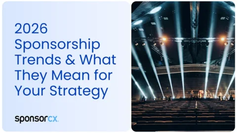 Hero Image alt text- Sketch-style illustration of Jim Andrews and Jason Smith beneath the headline ‘2026 Sponsorship Trends and What They Mean for Your Strategy,’ rendered in blue pencil lines on a textured background.