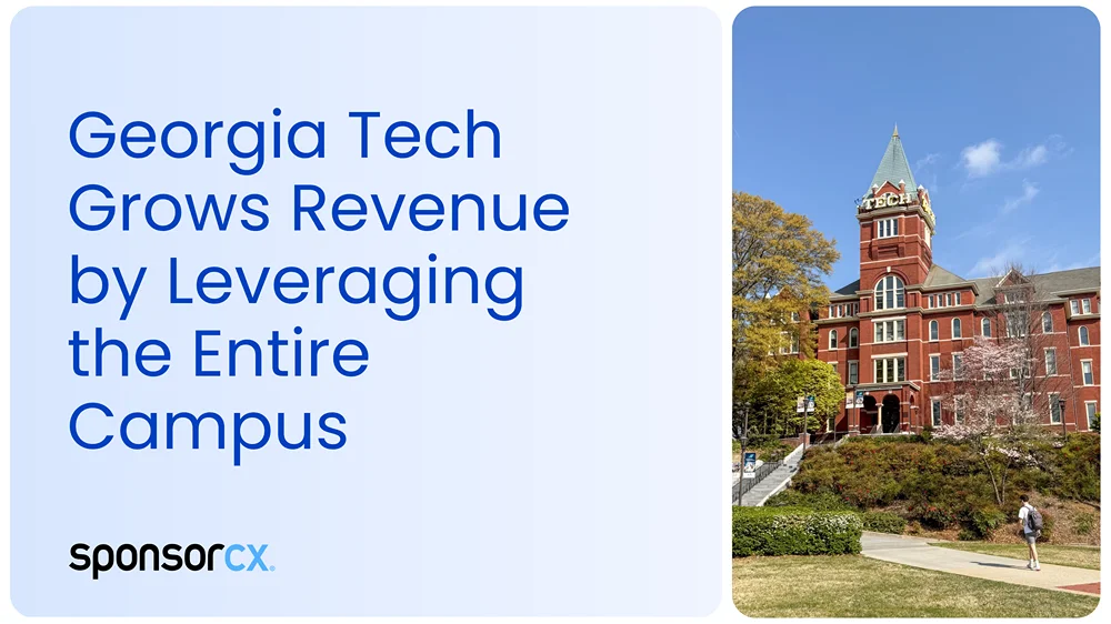 How Georgia Tech Grows Sponsorship Revenue by Treating the Whole Campus as an Asset